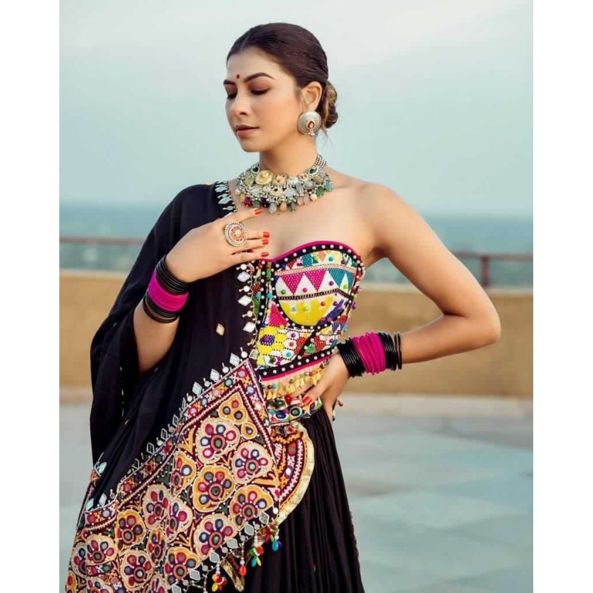 Navratri simple dress top